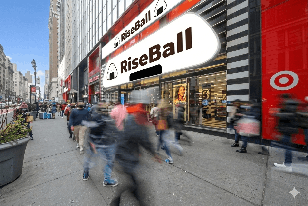 Rice ball preparation